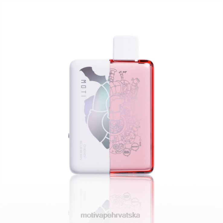 MOTI Vape Disposable - MOTI Duo 9000 jednokratnih vape (5%, 9000 puffs) led od grožđa D6BBZ67