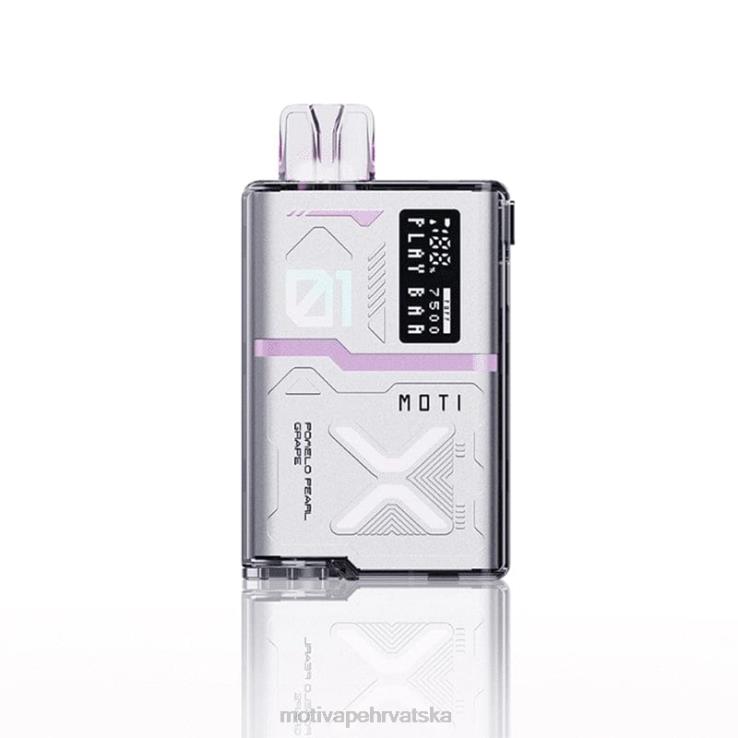 MOTI Vape Zagreb - MOTI Play Bar 7500 jednokratnih vape (5%, 7500 puffs) kisela jabuka breskva D6BBZ56