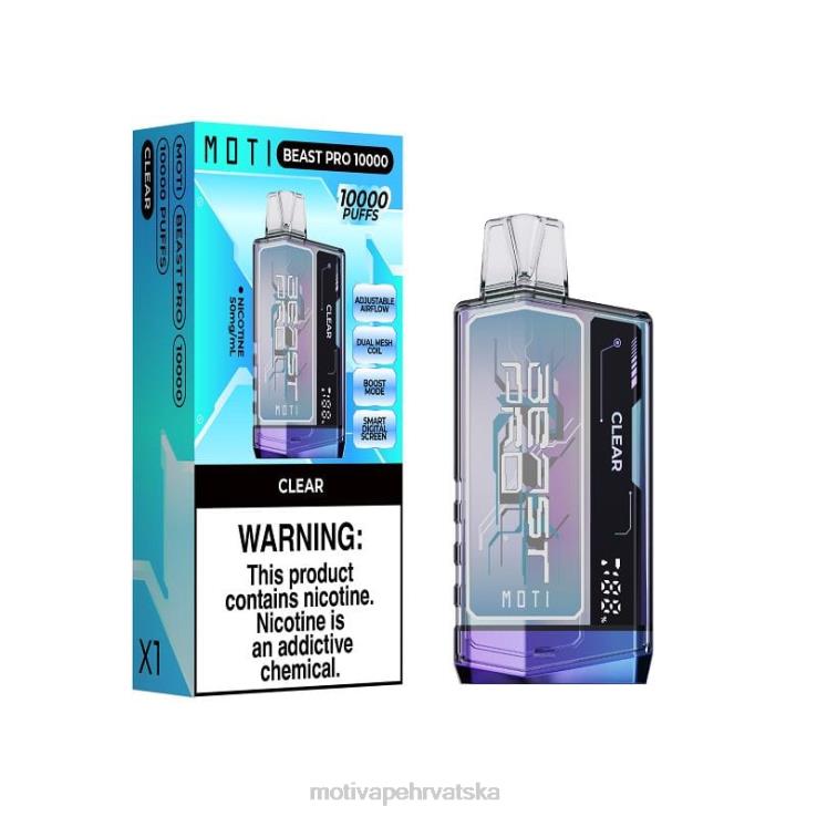 MOTI Vape Near Me - MOTI Beast Pro jednokratni vape (5%, 10000 udisaja) čisto D6BBZ41