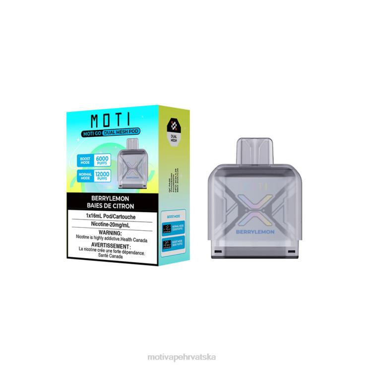 MOTI Vape Amazon - MOTI Go Pro mahuna za jednokratnu upotrebu bobica limun D6BBZ90