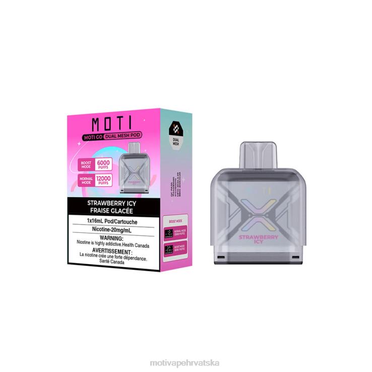 MOTI Vape Near Me - MOTI Go Pro mahuna za jednokratnu upotrebu jagoda ledena D6BBZ95