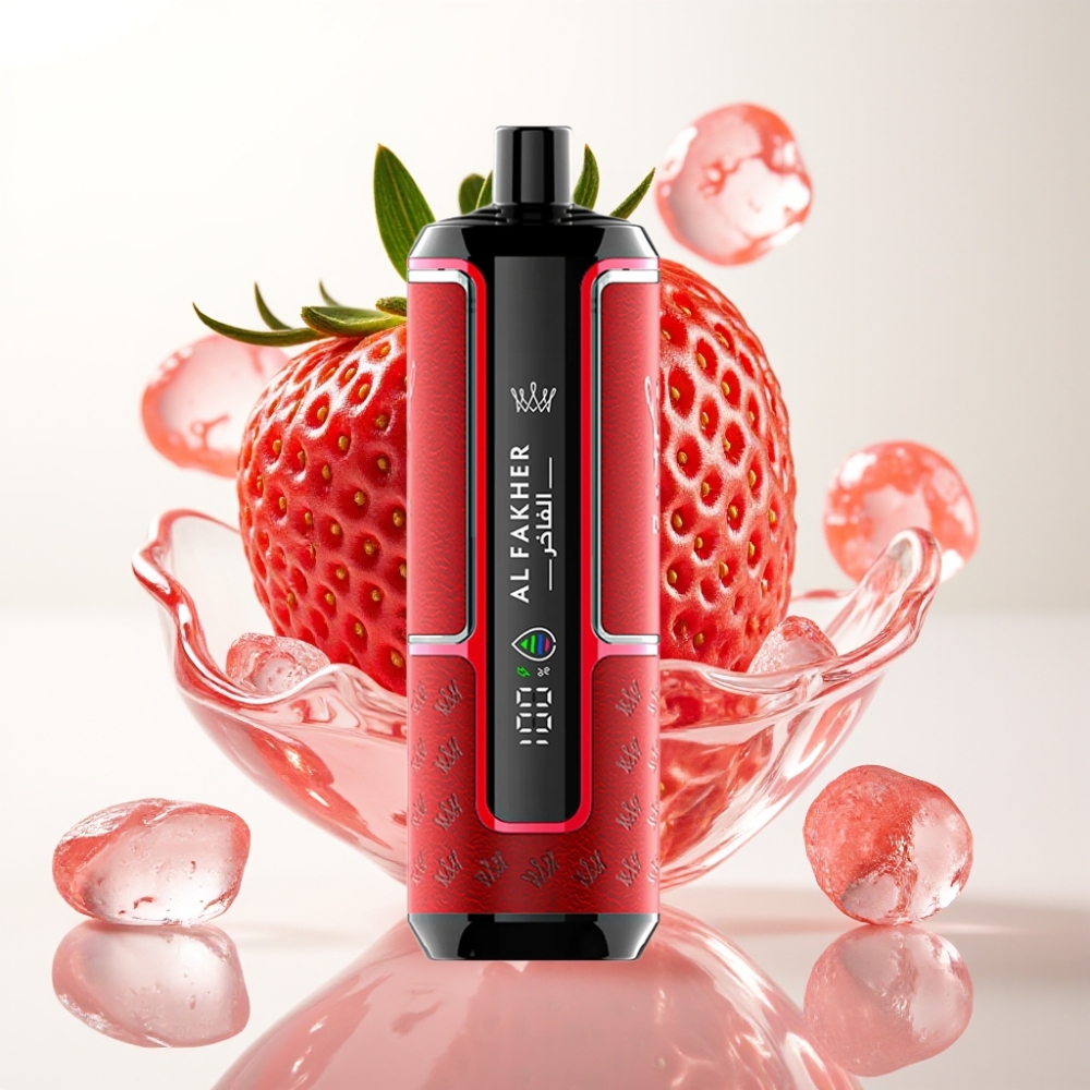 Al Fakher Crown Bar 15K Hypermax Jednokratna Vape – Jagoda Punch, 22ml, 15.000 pufova, 6mg/ml, DTL