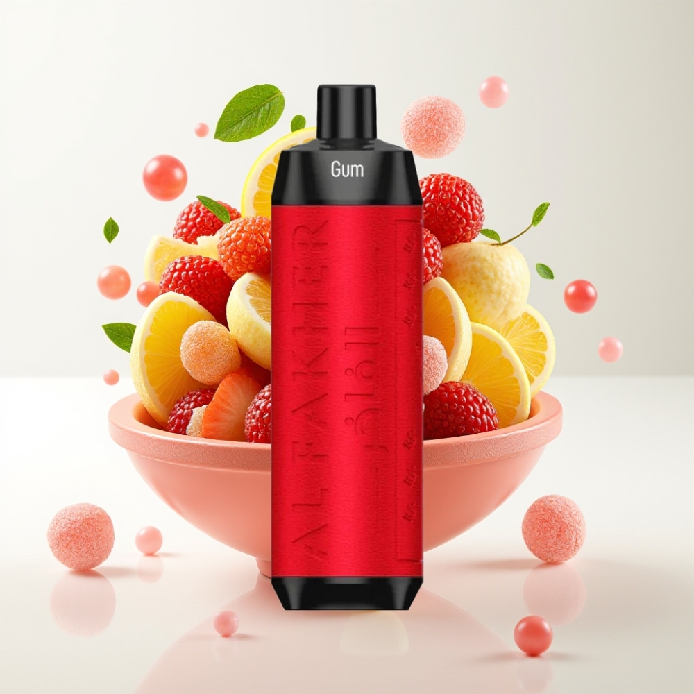 Al Fakher Crown Bar 8000 Kristal Jednokratna Vape Žvakaća Aroma – 8000 Puffova, 18ml Tekućine, 5mg Nikotina, USB-C, 600mAh Baterija