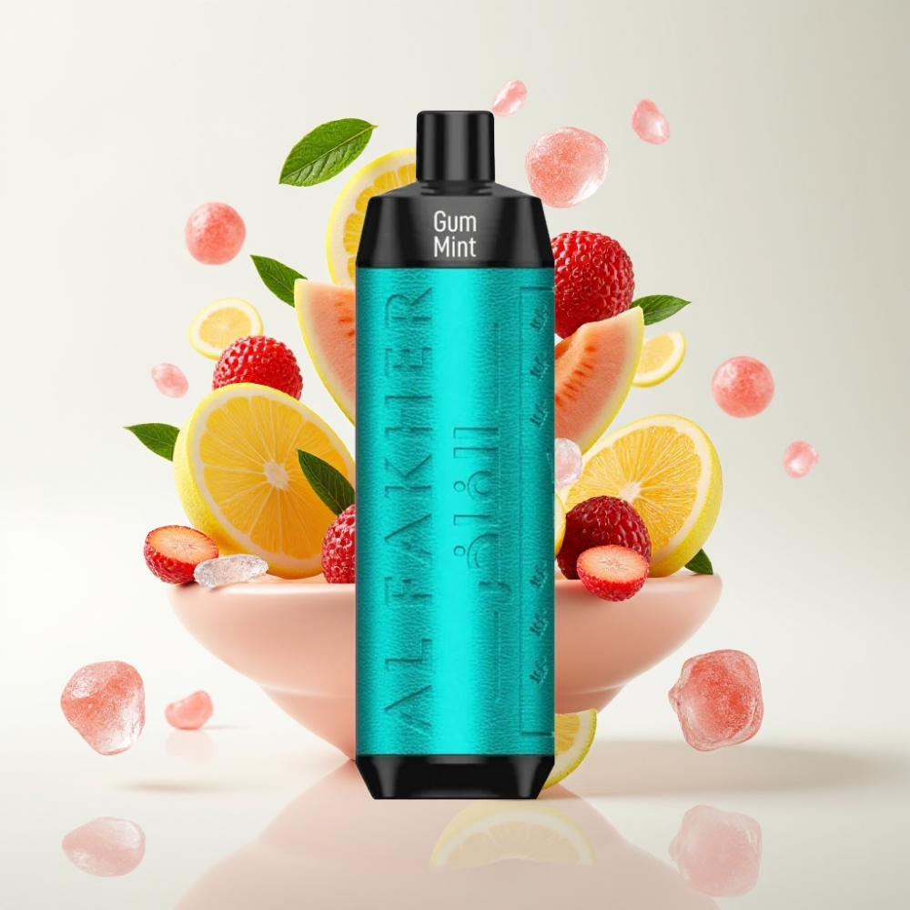 Al Fakher Crown Bar 8000 Kristal Jednokratna Vape Žvakaća Menta Al Fakher Crown Bar 8000 Kristal Jednokratna Vape 18ml tekućine, 8000 pufova, 5mg nikotina, USB-C