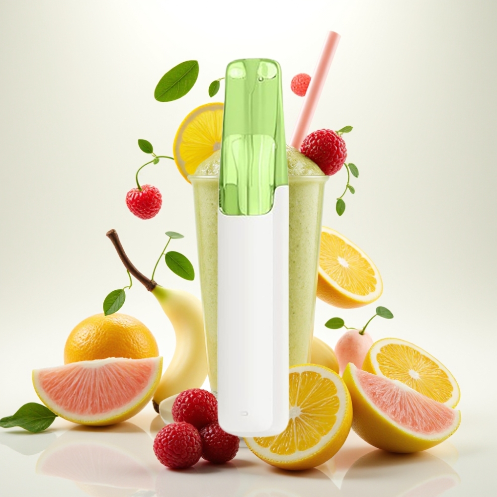 Snowplus Dash 4000 Pufova Jednokratni Uređaj Matcha Smoothie | Keramički atomajzer, 530 mAh, 7.5 ml, 3%/5% nikotina