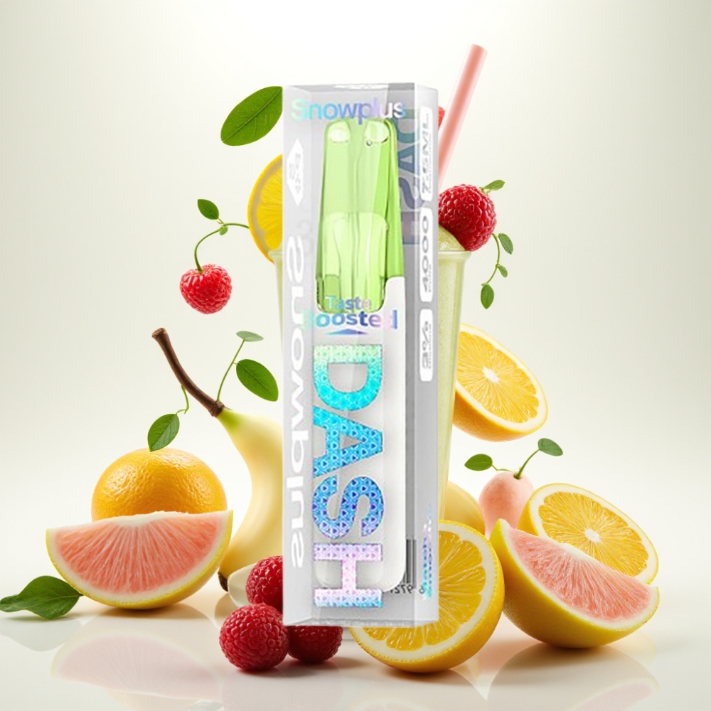 Snowplus Dash 4000 Pufova Jednokratni Uređaj Matcha Smoothie | Keramički atomajzer, 530 mAh, 7.5 ml, 3%/5% nikotina