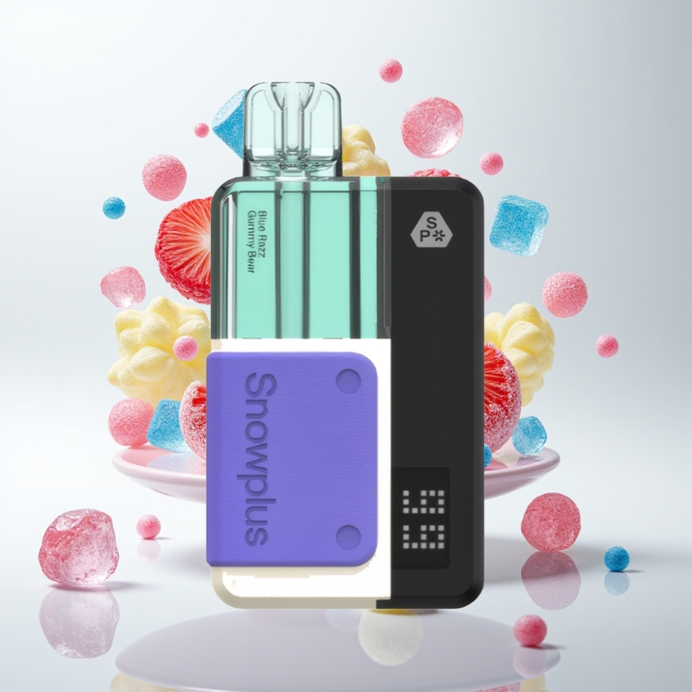 Snowplus Swift 15000 Puffs Pod Kit Plavi Medvjedić Gumene Bombone: 15000 pufova, 1000 mAh, Dual Mesh, 2 10 ml