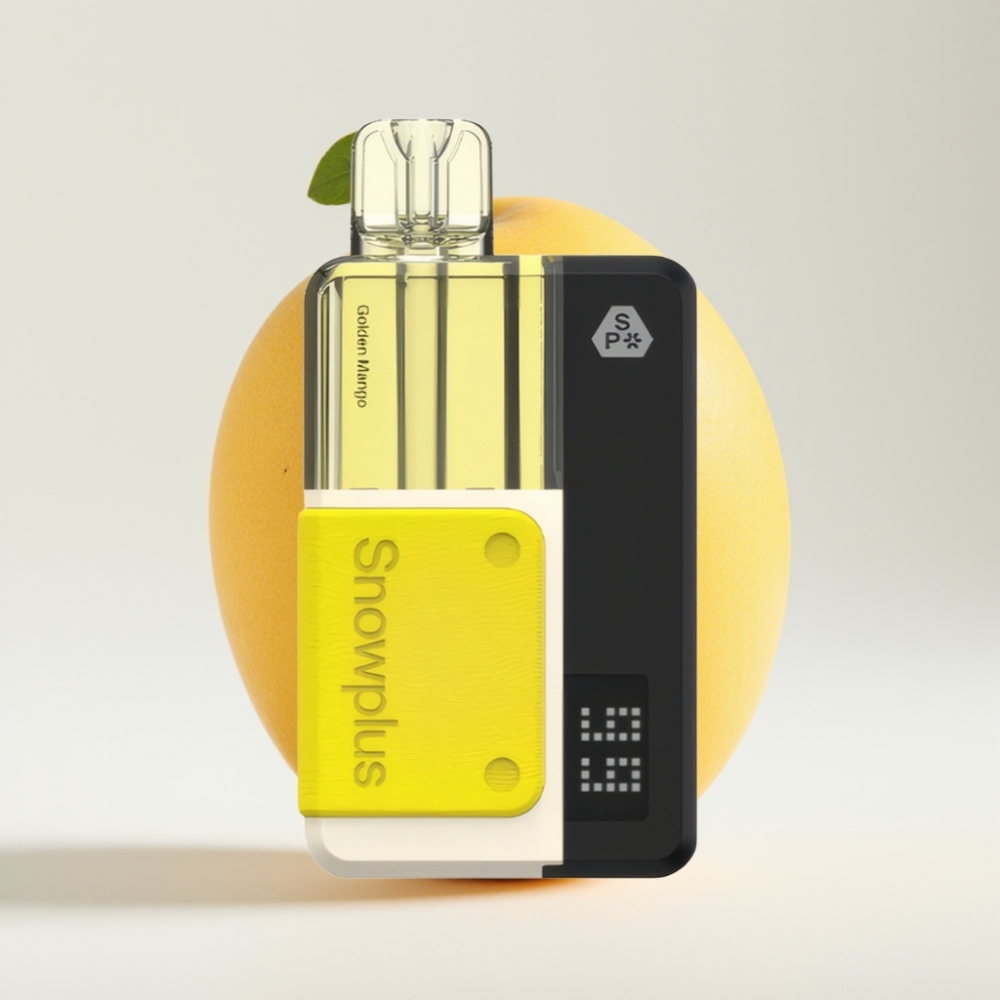 Snowplus Swift 15000 Pufova Golden Mango Pod Kit – 15000 pufova, 1000 mAh, Dual Mesh, 2 10 ml