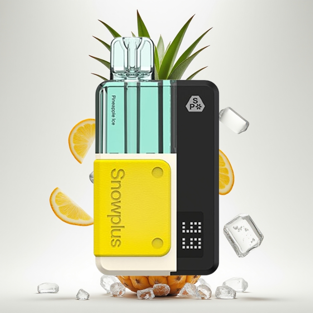 Snowplus Swift 5000 Puffs Prefilled Pod Kit Ananas Led 1000 mAh Dual Mesh Snowplus Swift 5000 Puffs Prefilled Pod Kit 1000 mAh Dual Mesh