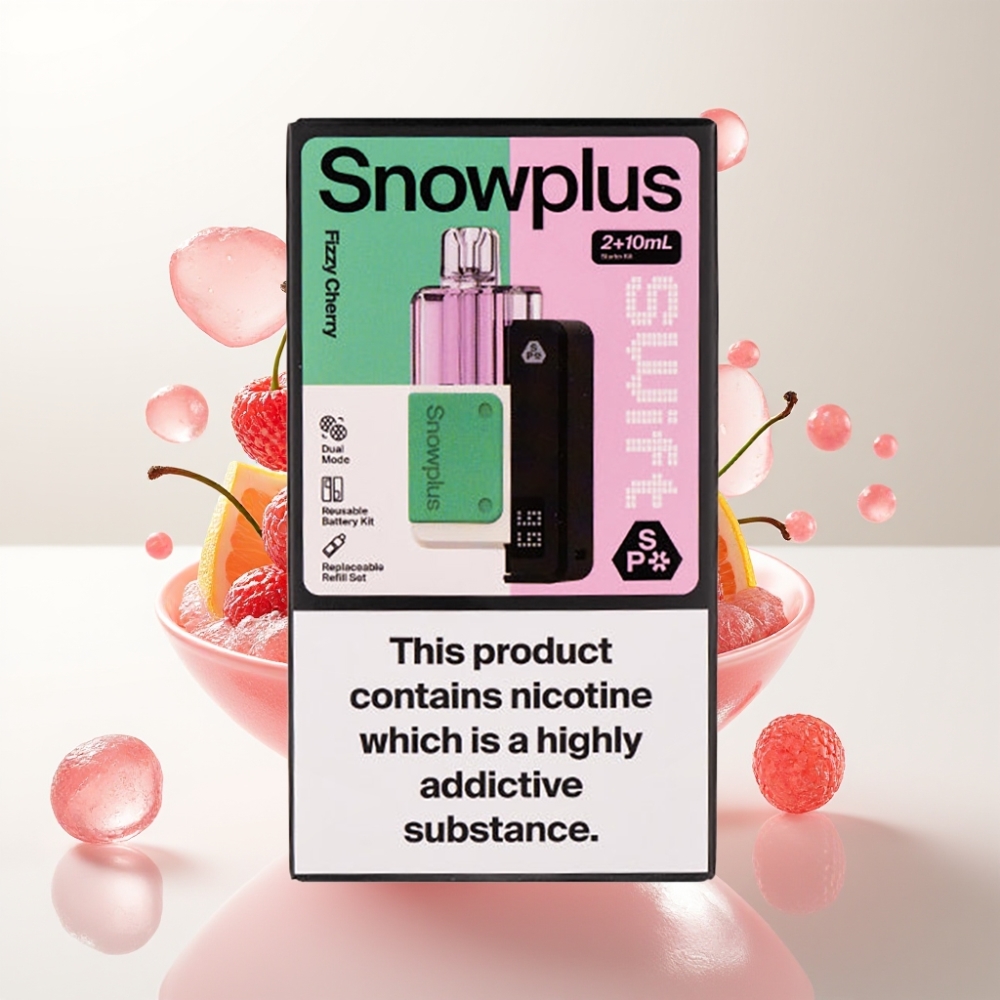 Snowplus Swift 5000 Pufova Prepunjeni Pod Kit Frizija Trešnja - 1000 mAh, Dual Mesh, 2 10 ml, 2%