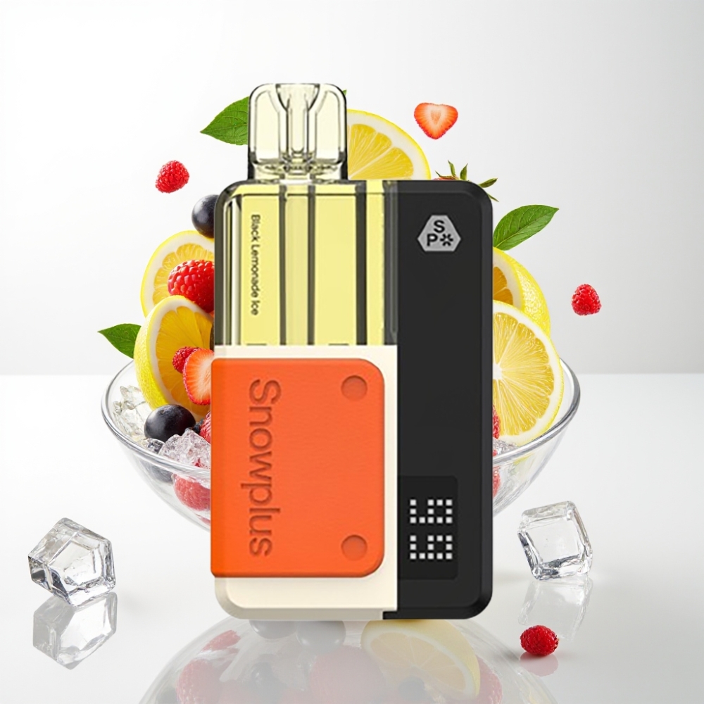 Snowplus Swift 5000 Puni Pod Set Crni Limunadni Led 1000 mAh, 2 10 ml, 2% nikotina, Dual Mesh