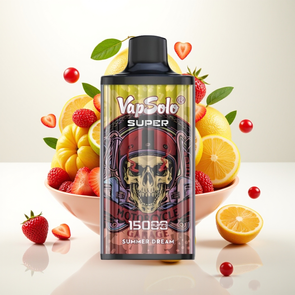 Vapsolo Super 15000 Puffs Ljetna Puna 40ml 850mAh Type-C