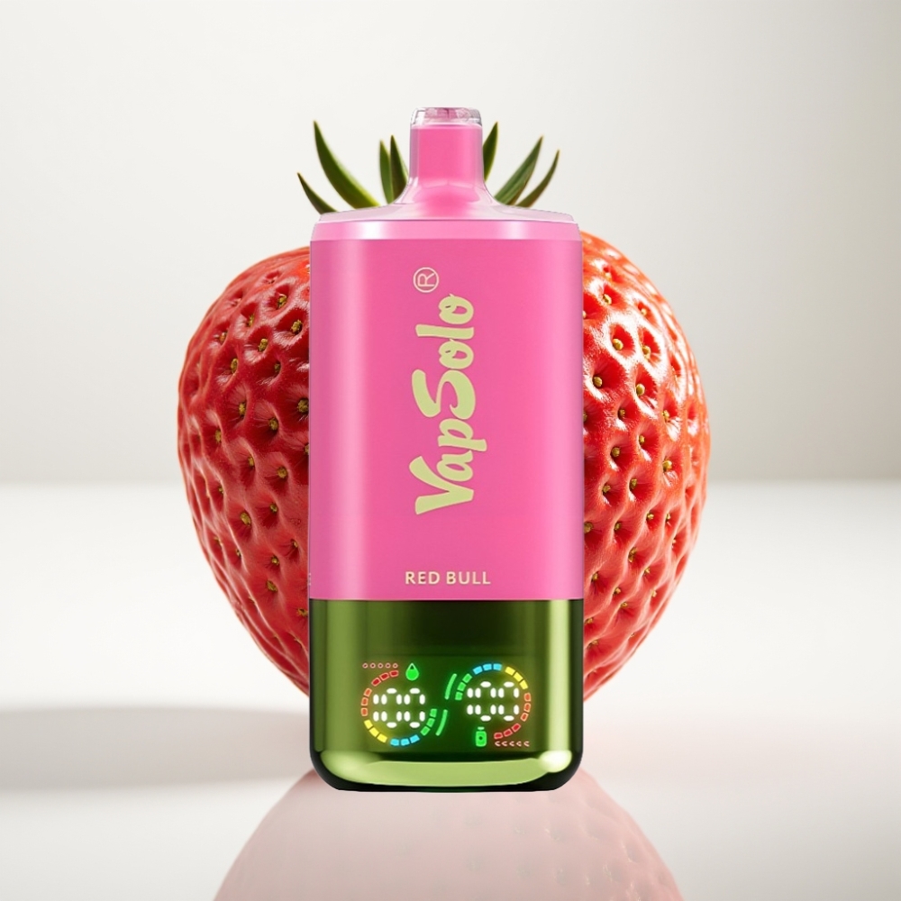VapSolo Triple 30000 Puffs Jednokratna Vape Crveni bik 40ml 20/50mg Tip-C