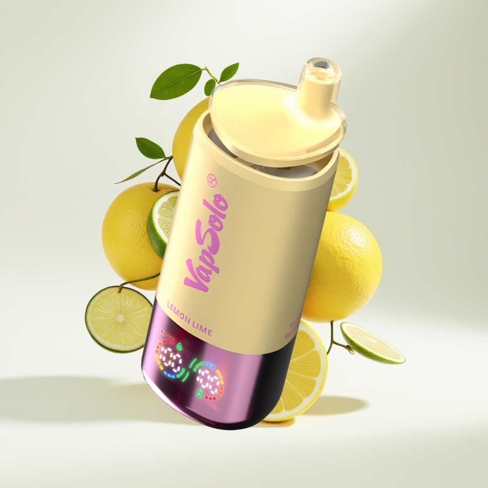 VapSolo Triple 30000 Puffs Jednokratna Vape Limun-Limeta | 40ml | 3 spremnika | Type-C
