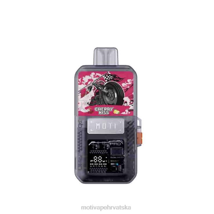 MOTI Vape Disposable - MOTI Go Pro jednokratna pod+uređaj poljubac trešnje D6BBZ85